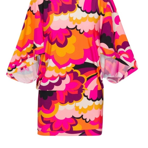 NWT Trina Turk Fan Faire cover up - Picture 3 of 9